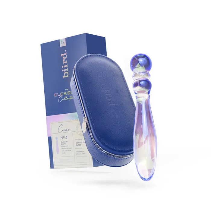 Biird Dildos Biird Cecii Beaded Glass Dildo