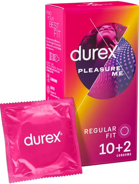Vibrators Durex Pleasure Me Latex Condoms 10s 2 Free