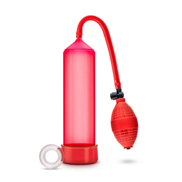 Performance Vx101 Enhancement Pump Red Blush Novelties Vibrators