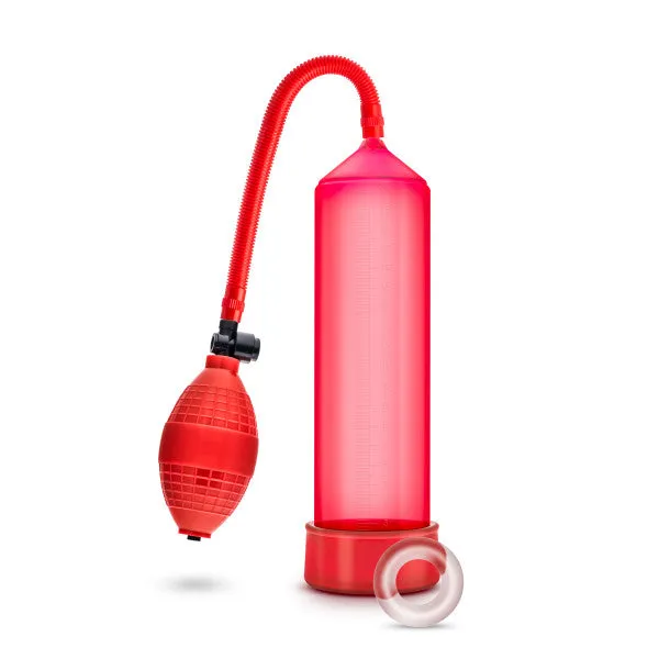 Performance Vx101 Enhancement Pump Red Blush Novelties Vibrators