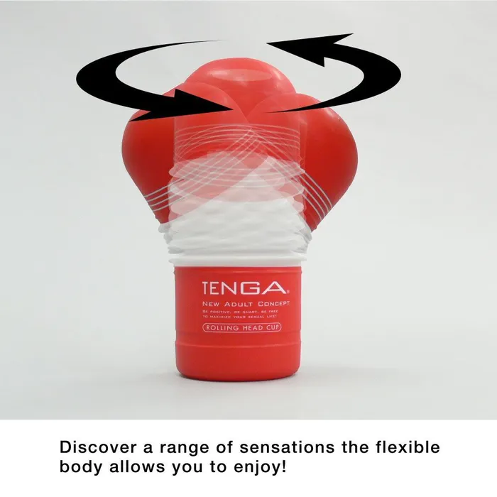 TENGA Male Sex Toys Rolling Head Cup