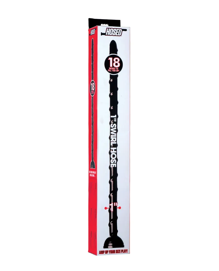 Vibrators XR Brands Hosed 1 Swirl Hose 18 Long Vibrators XR Brands Hosed 1 Swirl Hose 18 Long