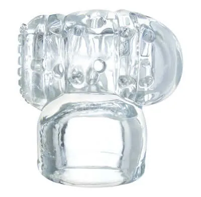 Wand Essentials Vibra Cup Head Simulator Attachment Elevate Your Pleasure with Intense Stimulation XR Brands Male Sex Toys
