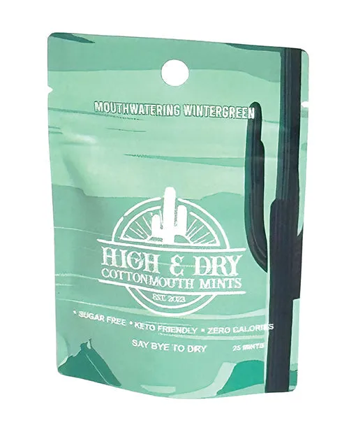 Male Sex Toys EL Products INC High Dry Cottonmouth Mints Pack of 25 Wintergreen Male Sex Toys EL Products INC High Dry Cottonmouth Mints Pack of 25 Wintergreen