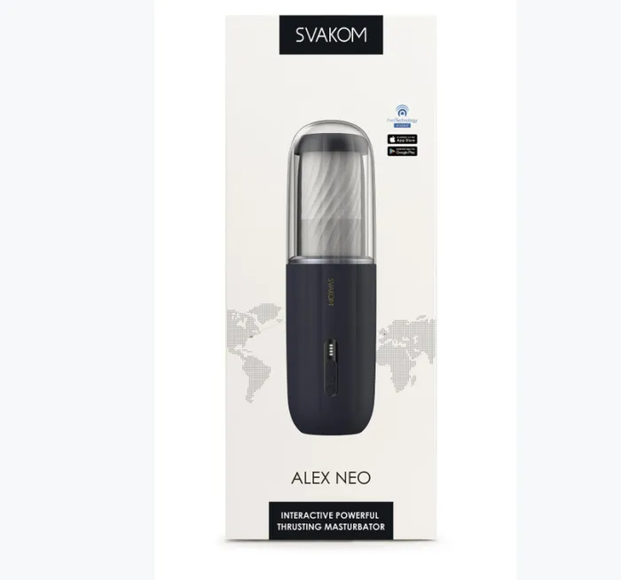 Male Sex Toys SVAKOM Svakom Alex Neo Interactive Powerful Thrusting Masturbator