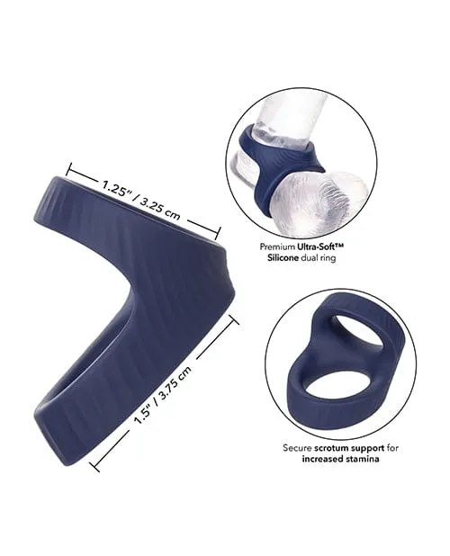 Vibrators Viceroy Max Dual Ring Blue CalExotics