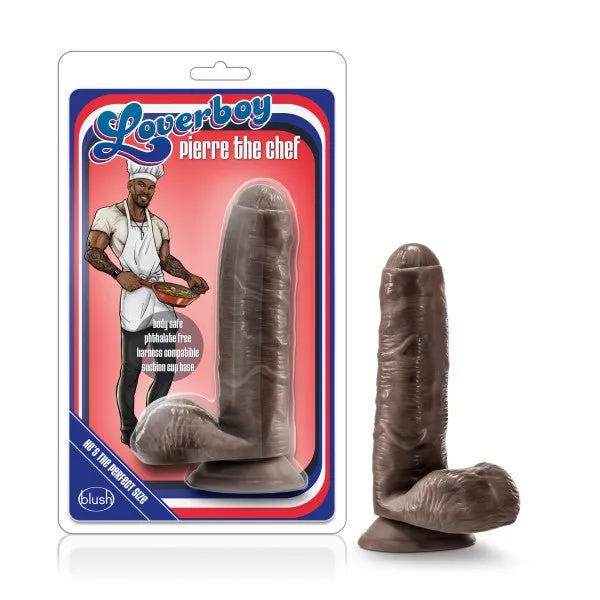 Dildos Blush Novelties Loverboy Pierre the Chef Chocolate