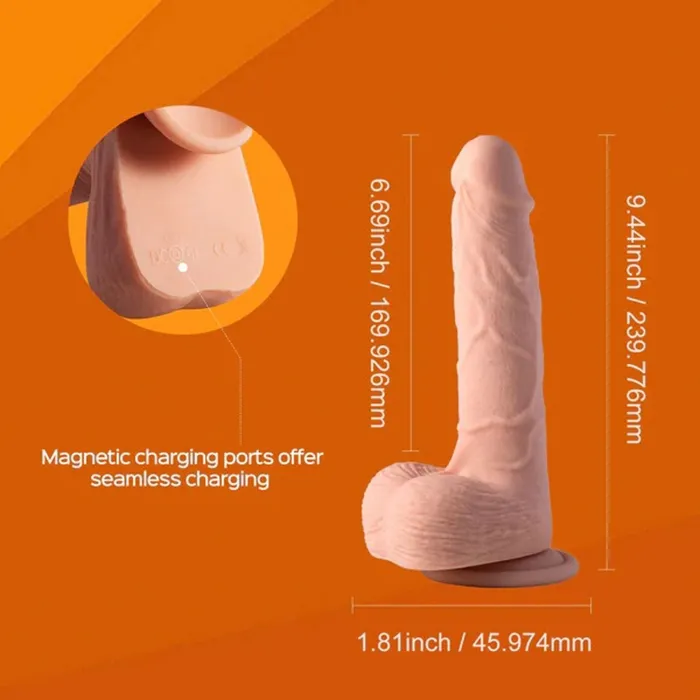Honey Play Box KenzoApp Controlled 95 Big Realistic Thrusting Dildo Vibrators
