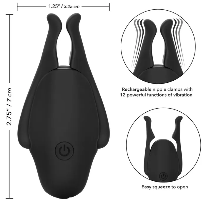 Nipple Play Rechargeable Nipplettes CalExotics Female Sex Toys Nipple Play Rechargeable Nipplettes CalExotics Female Sex Toys