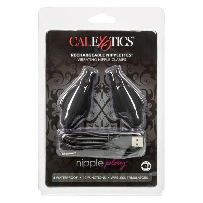 Nipple Play Rechargeable Nipplettes CalExotics Female Sex Toys Nipple Play Rechargeable Nipplettes CalExotics Female Sex Toys
