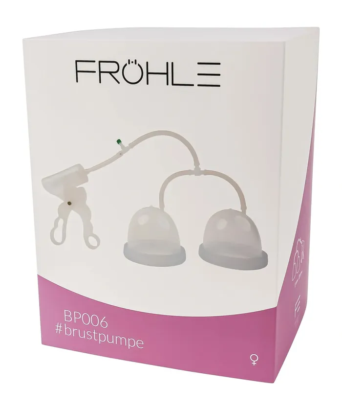 Wholesale Frohle Breast Pump BP006 Size B Includes Two Cups Tit Nipple Pumping Frohle Female Sex Toys Wholesale Frohle Breast Pump BP006 Size B Includes Two Cups Tit Nipple Pumping Frohle Female Sex Toys