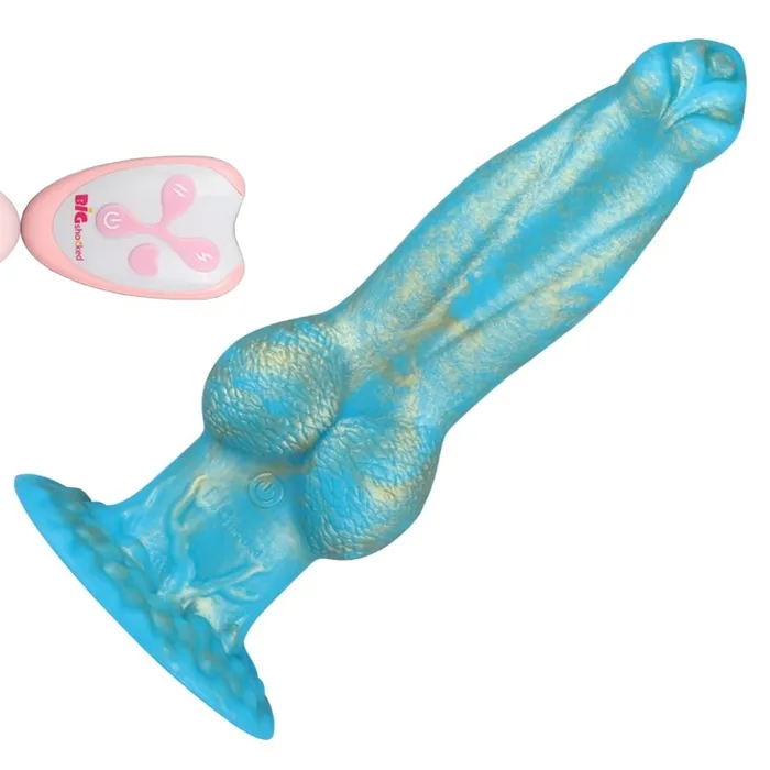 2 in 1 87in Thrusting Vibrating Silicone MonsterDildoApp Control Sohimi Female Sex Toys