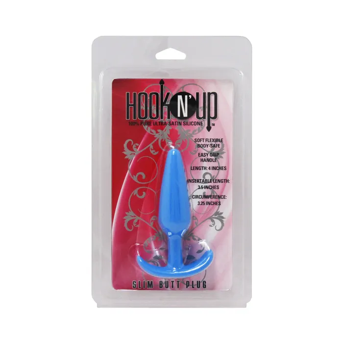 Anal Castle Megastore Hook N Up Small Anal Plug Blue