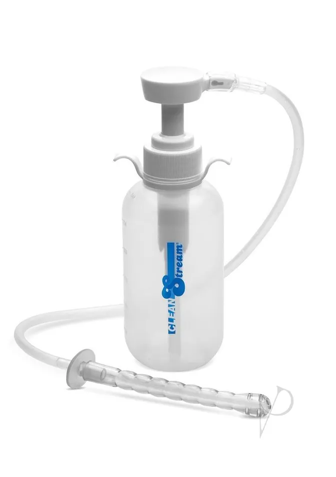Cleanstream Pump Action Enema Wbottle Cleanstream Male Sex Toys