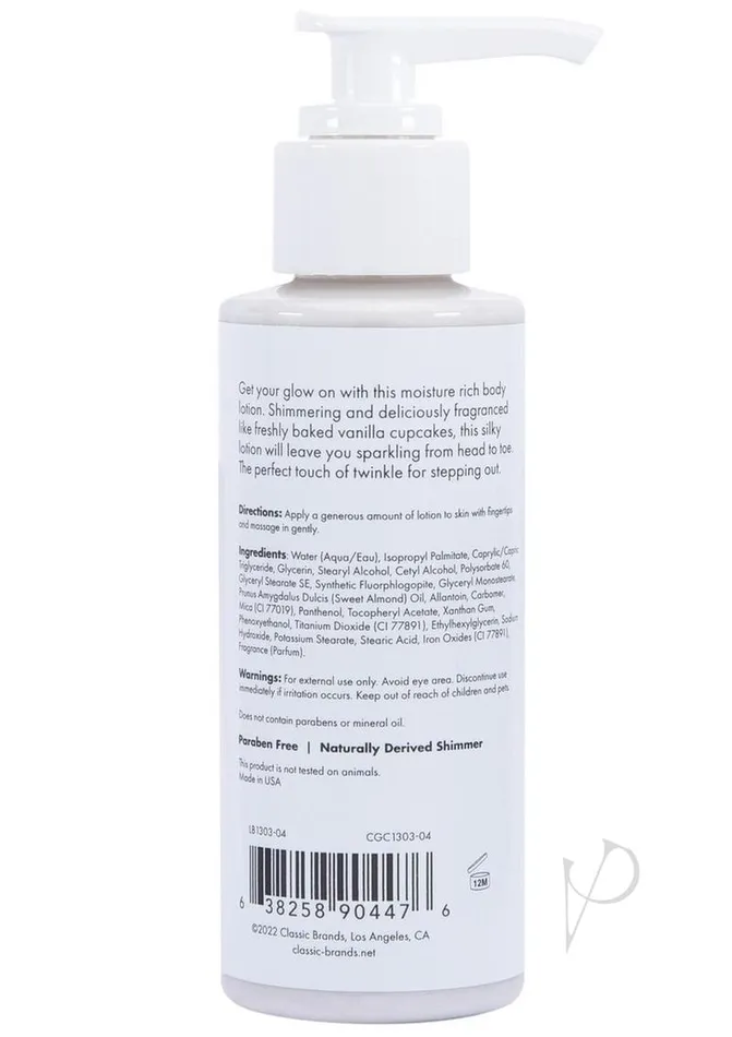 Dildos CGC Cgc Vanilla Cupcake Shimmer Lotion Slvr Dildos CGC Cgc Vanilla Cupcake Shimmer Lotion Slvr