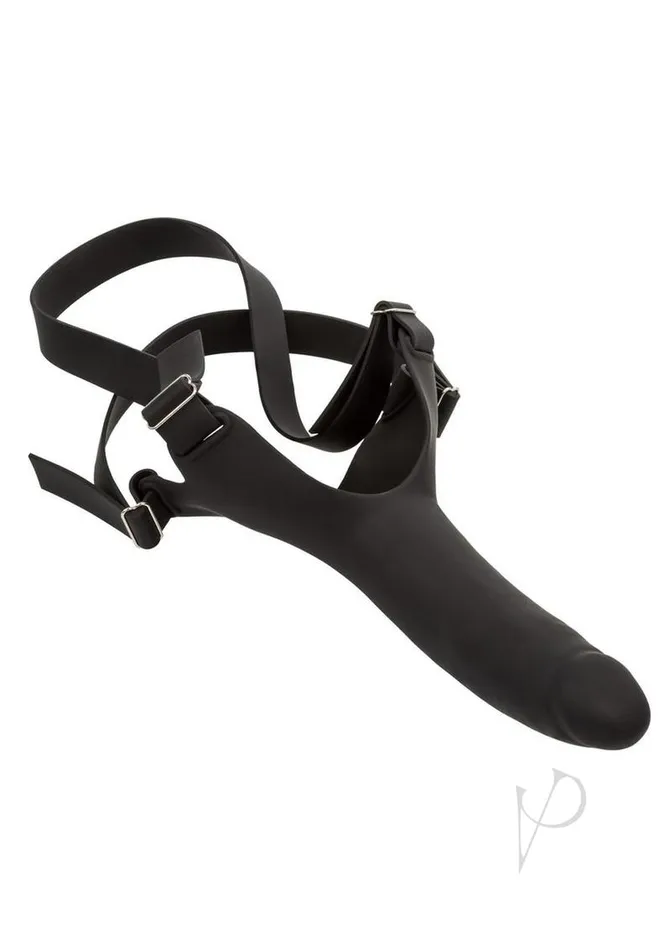 Extensions Dildos Accommodator Silicone Dong Black