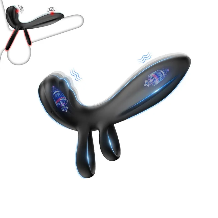 Couples Oronova Clitoral Cock Ring for Shared Pleasure