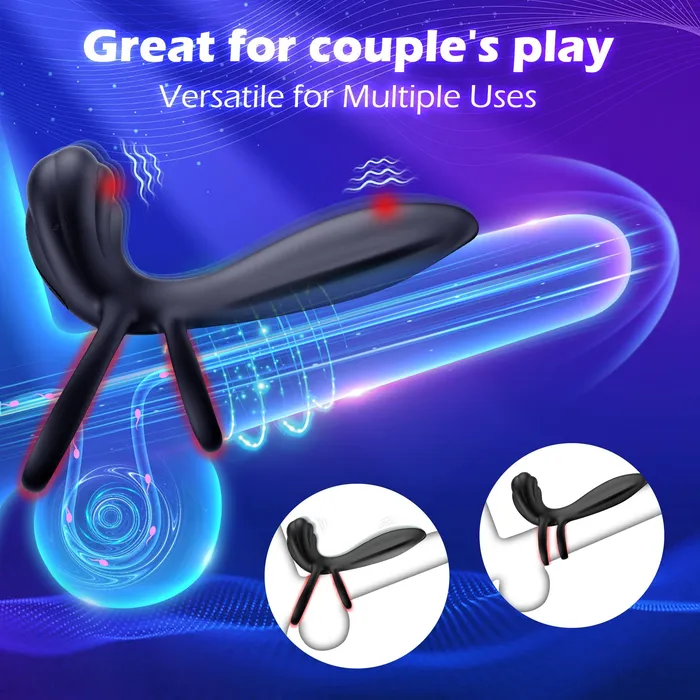 Couples Oronova Clitoral Cock Ring for Shared Pleasure