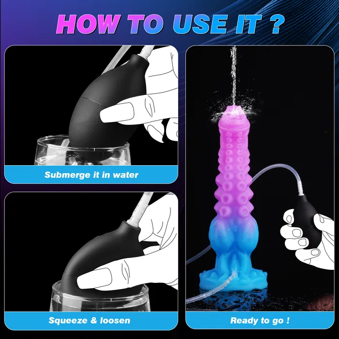 Laphwing Dildos Akkoro 11 Inch Huge Fantasy Squirting DildoLaphwing Laphwing Dildos Akkoro 11 Inch Huge Fantasy Squirting DildoLaphwing