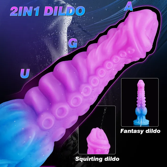Laphwing Dildos Akkoro 11 Inch Huge Fantasy Squirting DildoLaphwing Laphwing Dildos Akkoro 11 Inch Huge Fantasy Squirting DildoLaphwing