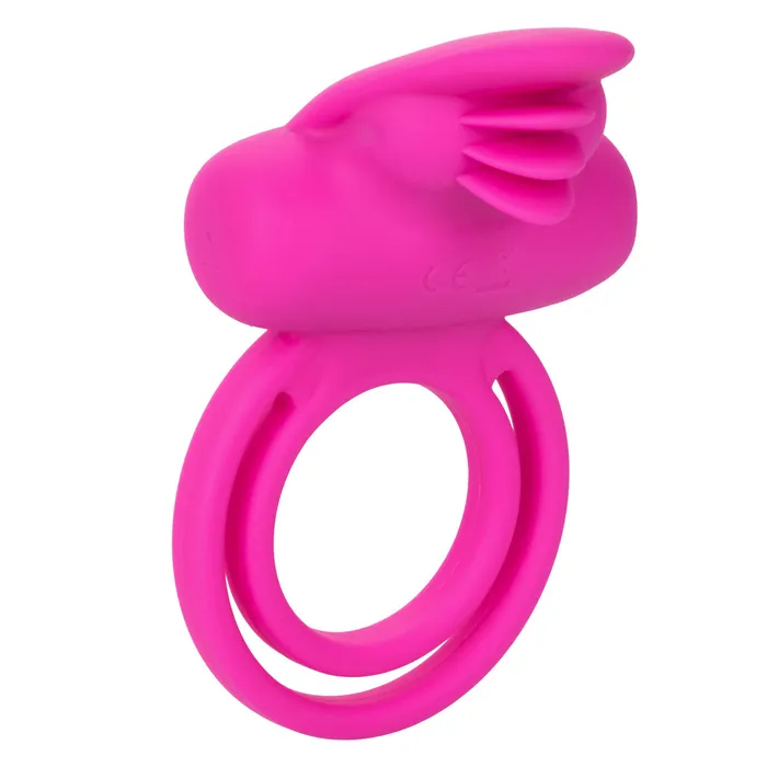Female Sex Toys CalExotics Silicone Rechargeable Dual Clit Flicker Enhancer