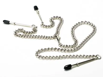 Anal Kink Industries Tit to Clit Clamp Set Anal Kink Industries Tit to Clit Clamp Set