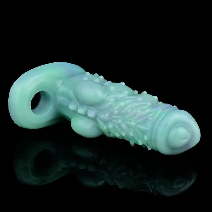 Luminous Silicone Penis Sheath Xinghaoya Male Sex Toys