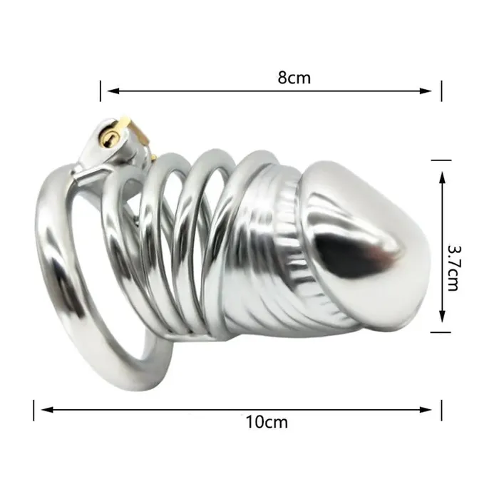 Male Sex Toys Xinghaoya 100mm Lifelike Steel Male Chastity Device