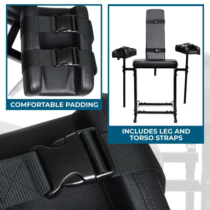 Master Series Handcuffs Restraints The Extreme Obedience Adjustable Bondage Chair